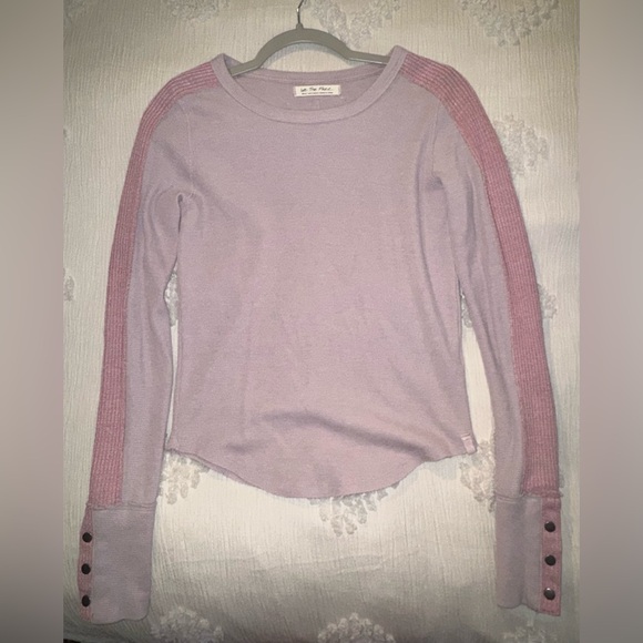 We The Free Tasha Snap Cuff sleeve Thermal NWOT - Picture 2 of 9